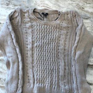 H&M used knit sweater